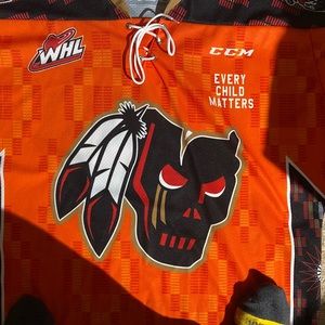 WHL collectable indigenous, all lives matter jersey
